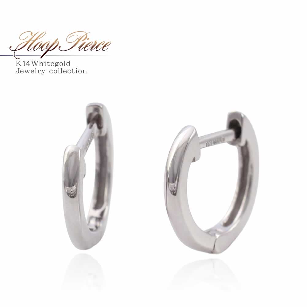 K14WG フープピアス_01