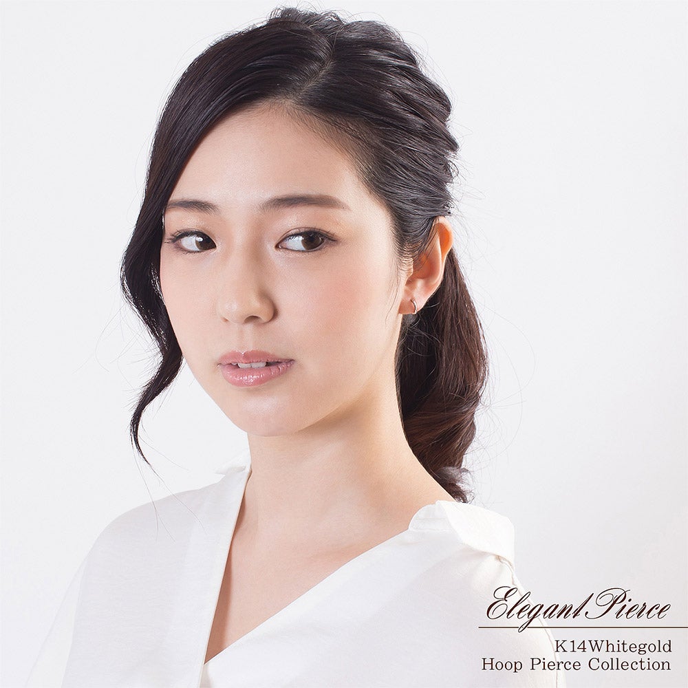 K14WG フープピアス_05