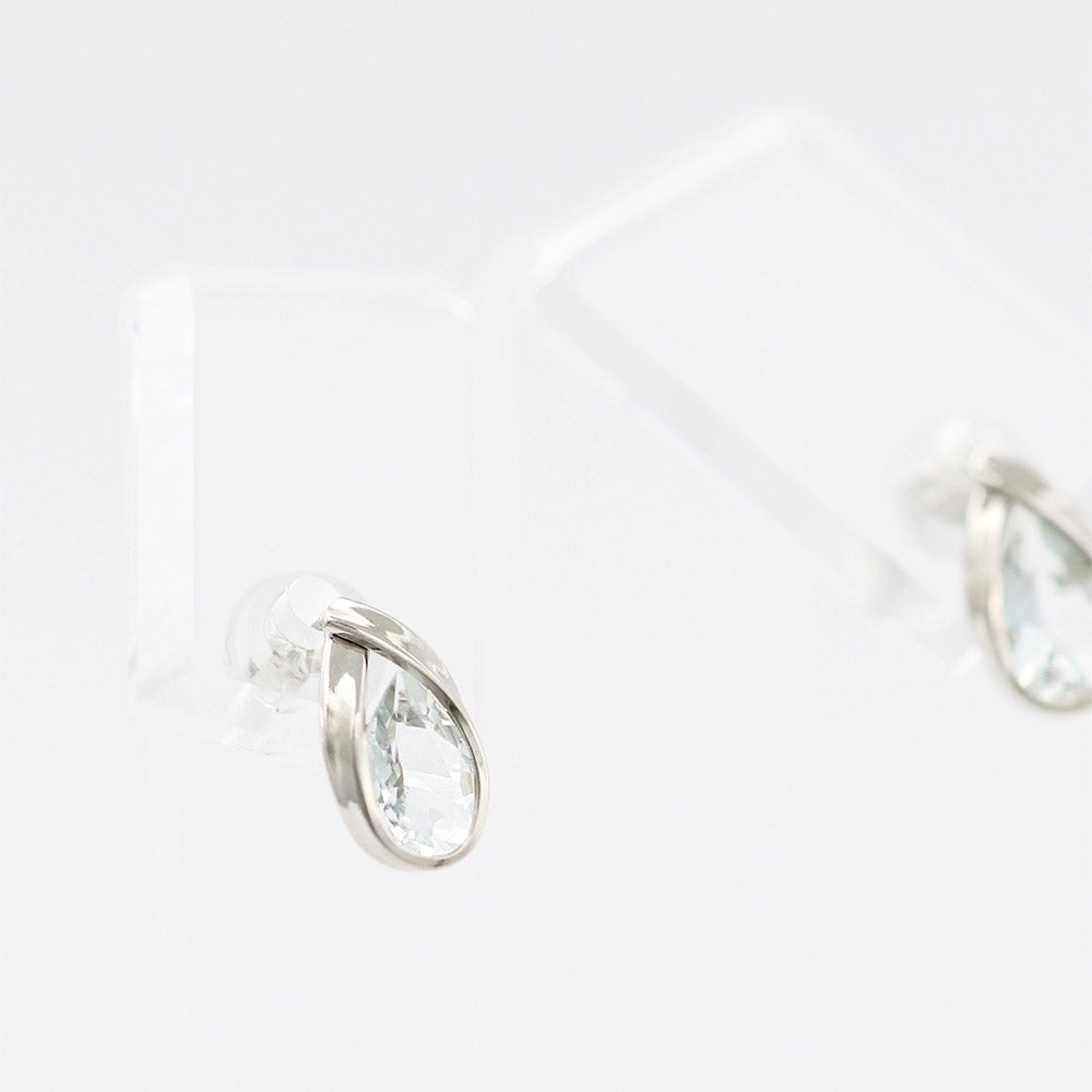 K14WG アクアマリン ティアドロップピアス_04