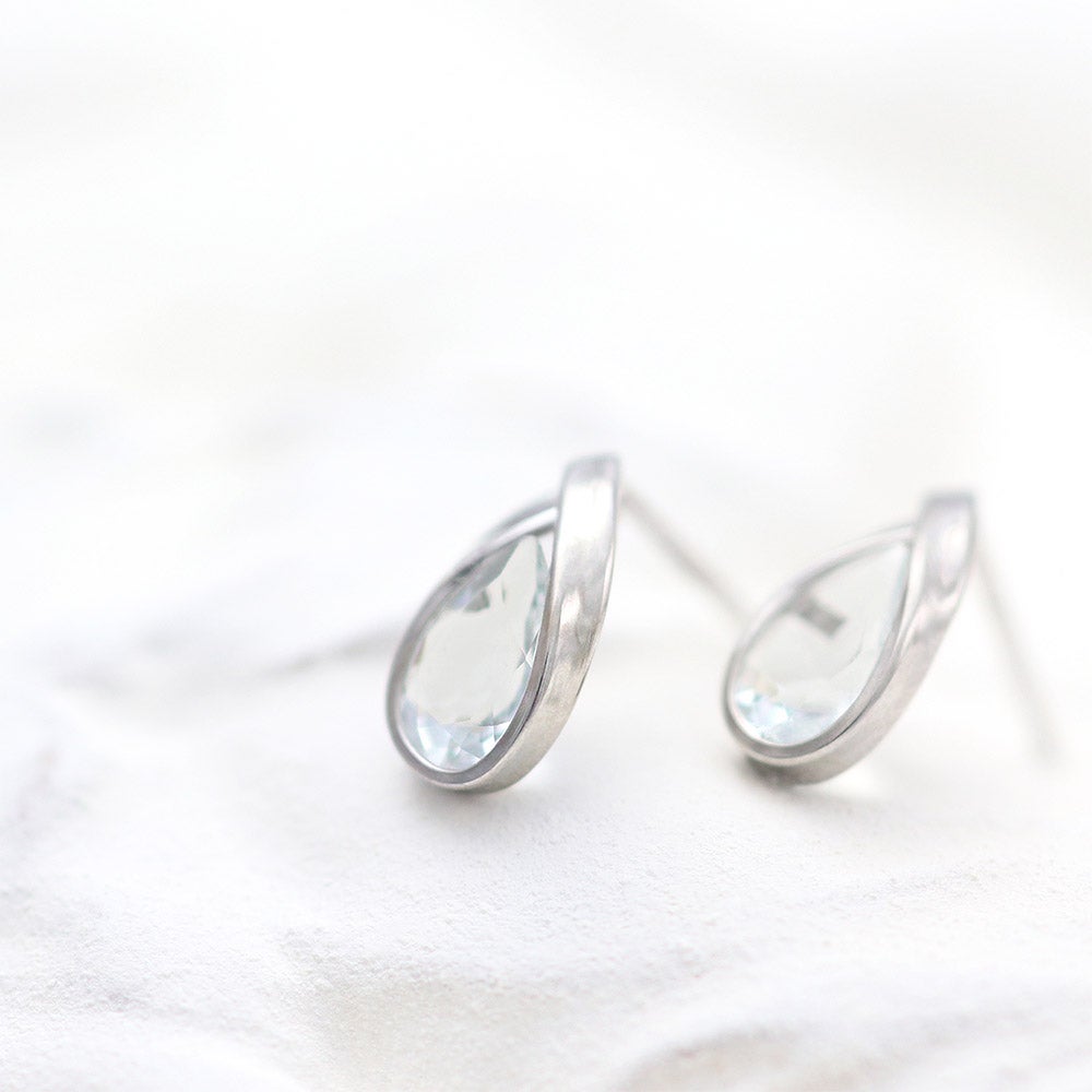 K14WG アクアマリン ティアドロップピアス_10