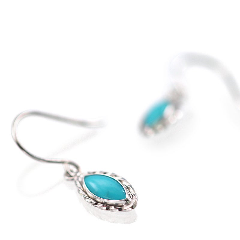 K14WG ターコイズ(トルコ石) フックピアス_03