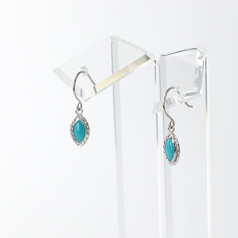 K14WG ターコイズ(トルコ石) フックピアス_09