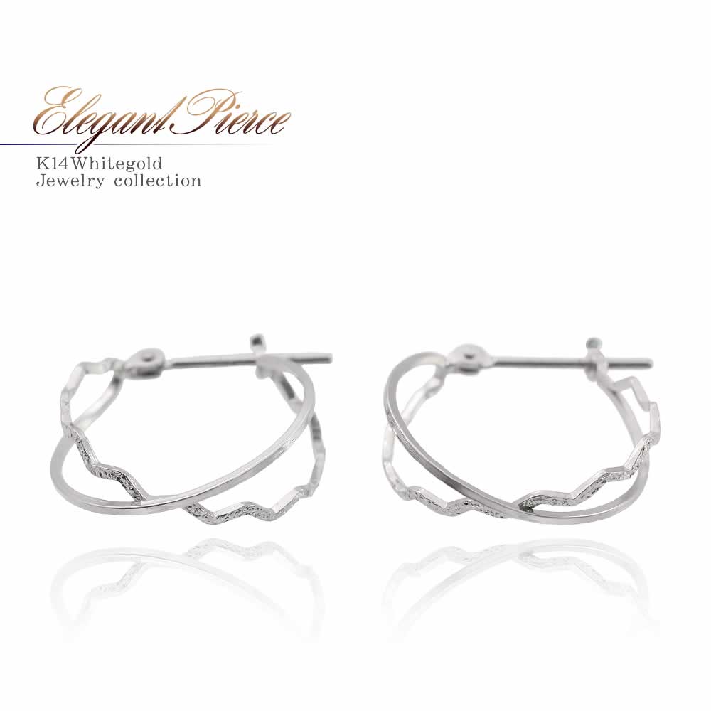 c*h様 K14WG フープピアス K14WG フープ ピアス | Jewelry ROLA（ジュエリーローラ）