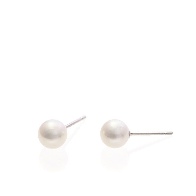 K18WG アコヤ真珠 約5mm ピアス_03