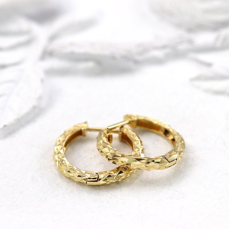 K18YG フープピアス_02