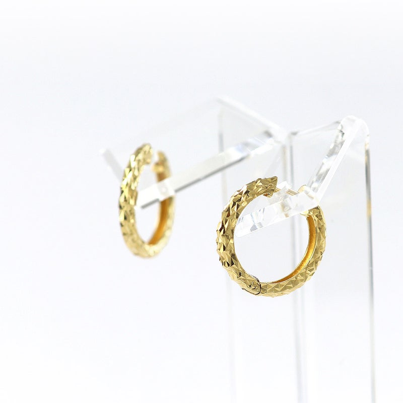 K18YG フープピアス_03