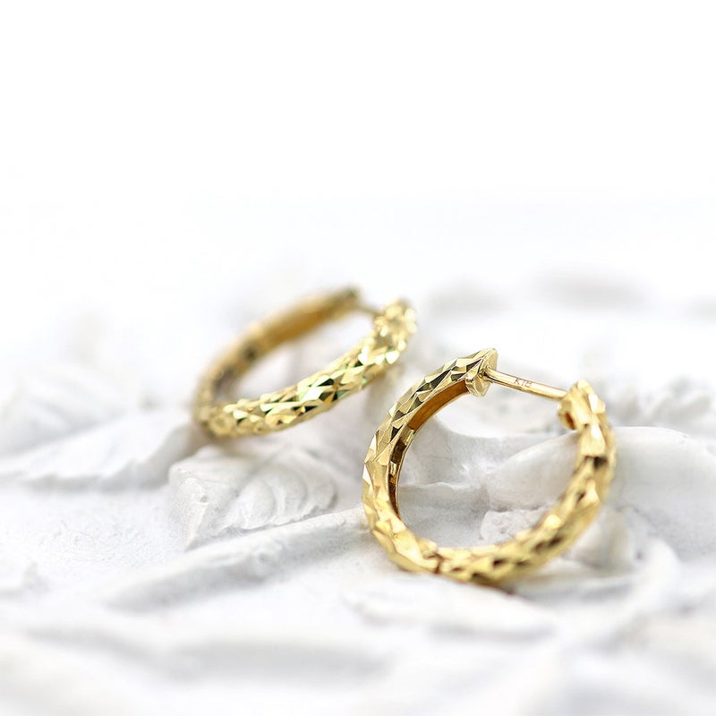 K18YG フープピアス_09