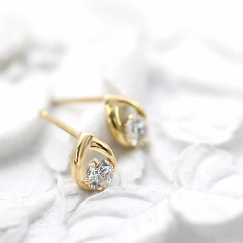 K18YG スーパーキュービックジルコニア ピアス_03