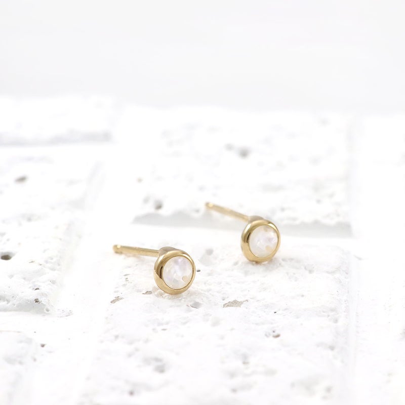 K18YG ムーンストーン ピアス_03