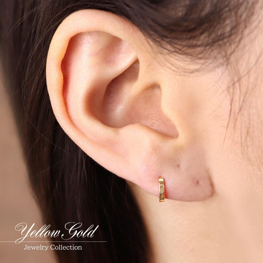 極小 K18YG フープピアス | Jewelry ROLA（ジュエリーローラ）