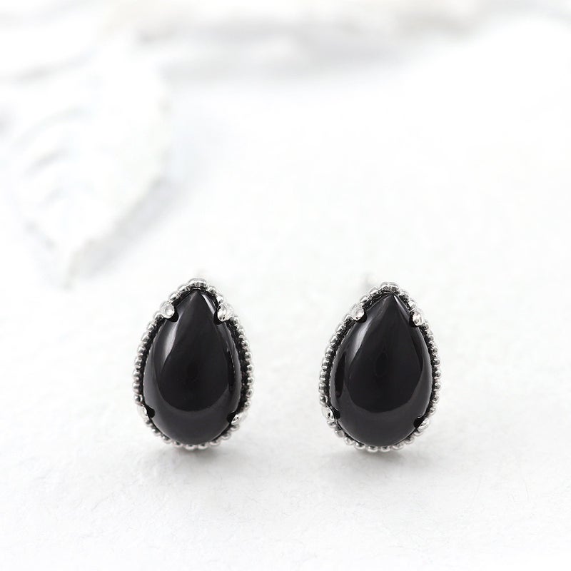 K18WG オニキス ピアス_10