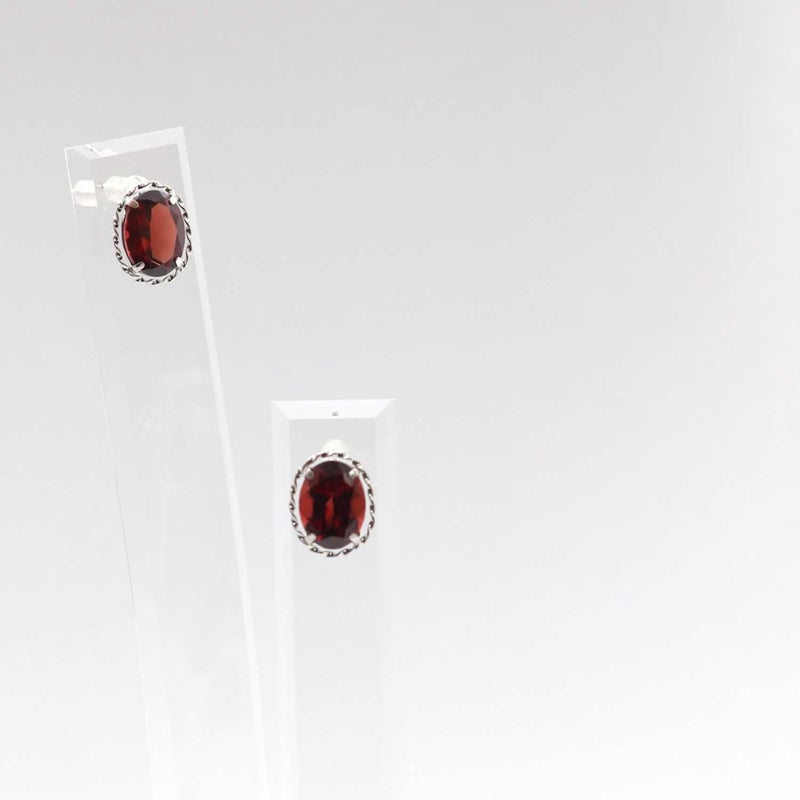 K18WG ガーネット ピアス_04