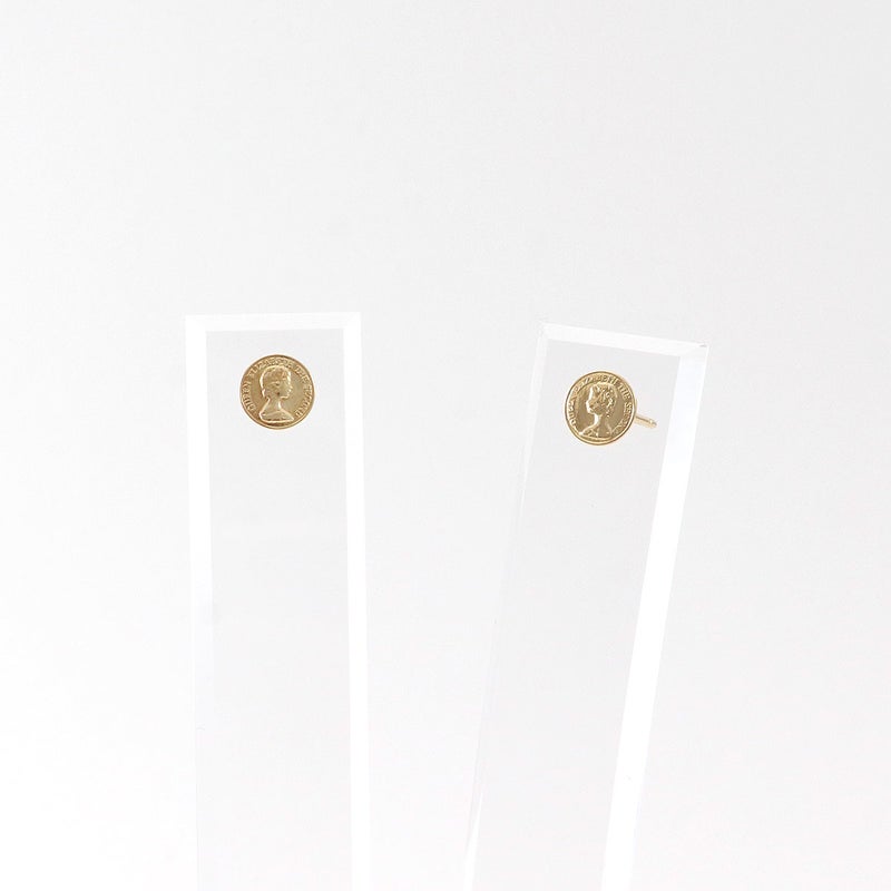 K18YG コインモチーフ ピアス_03