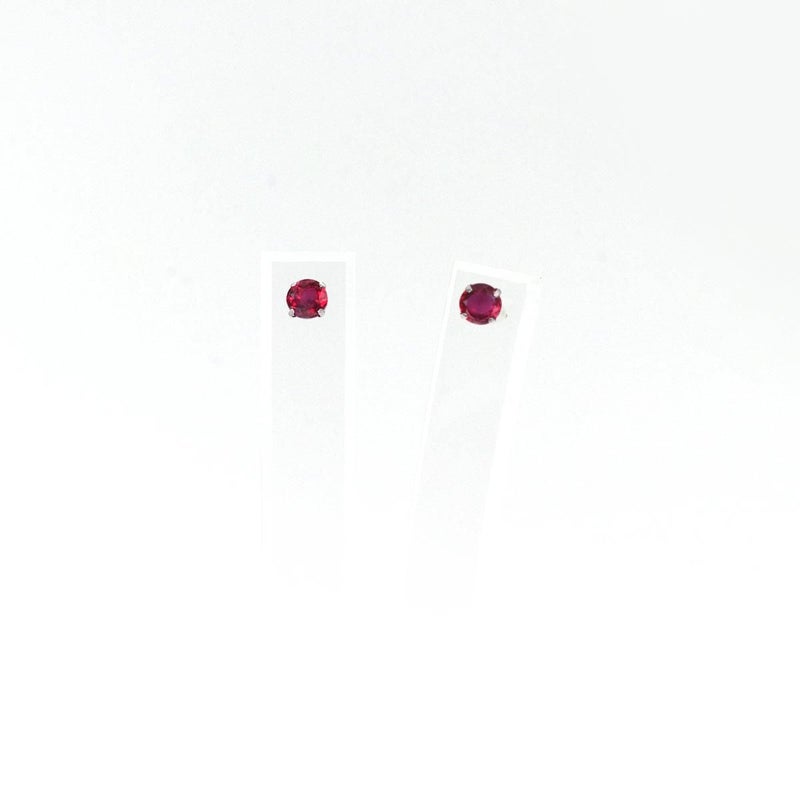 K18WG  ルビー ピアス_09