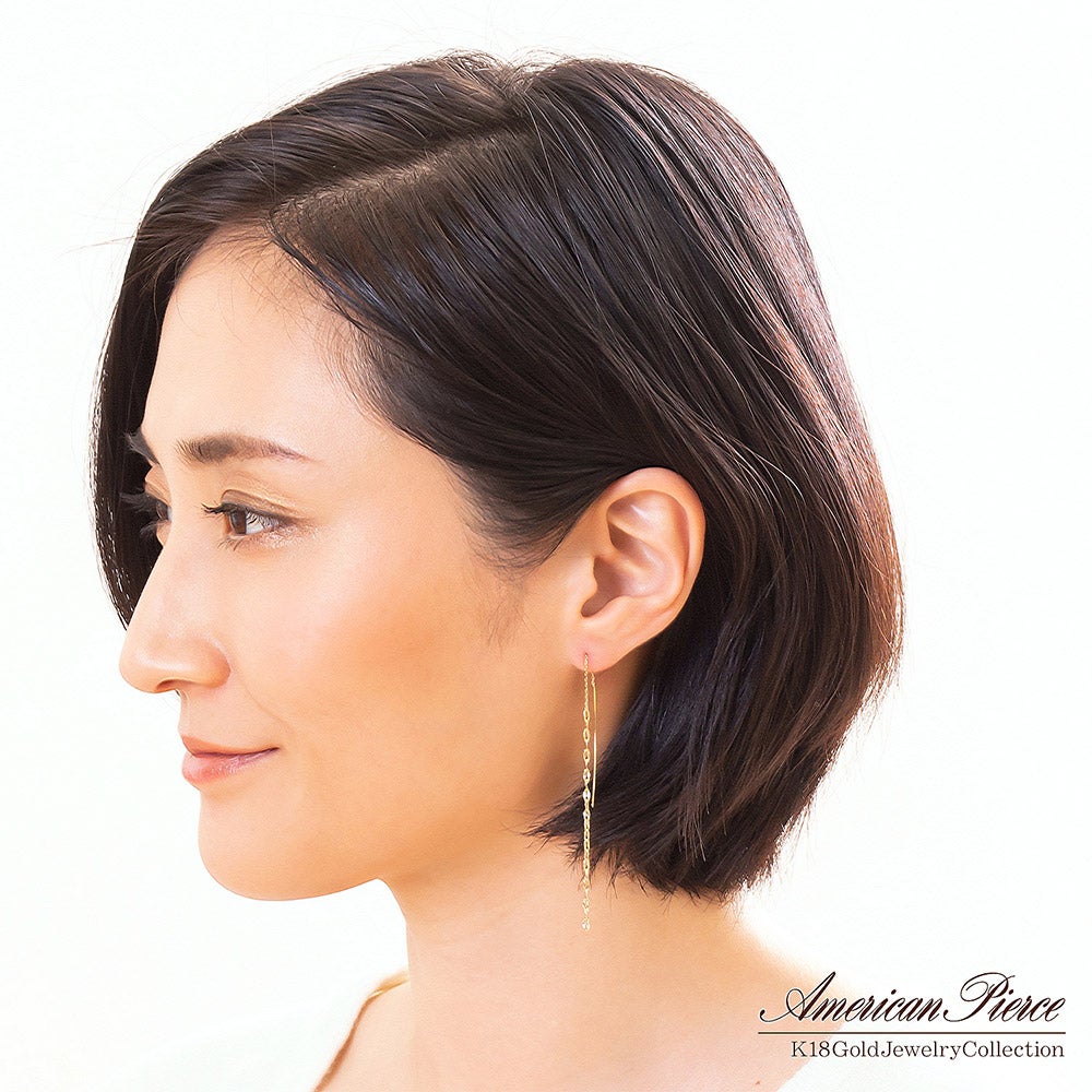 K18YG アメリカンピアス_10