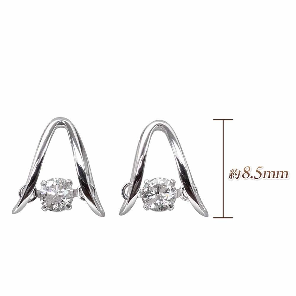 K18WG ダンシングストーン ダイヤモンドピアス_05