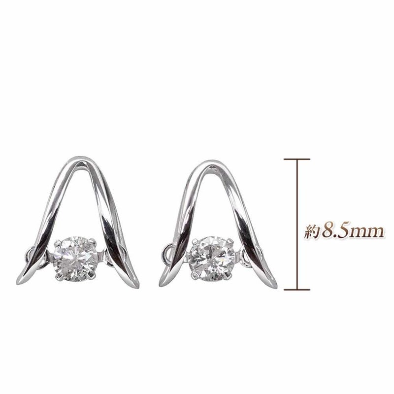 K18WG ダンシングストーン ダイヤモンドピアス_05