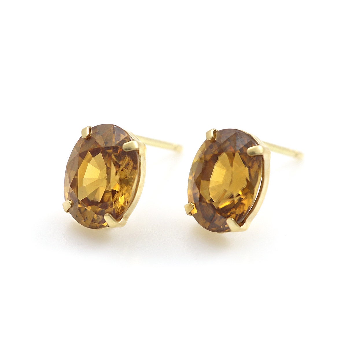 K18YG オレンジジルコン ピアス_03