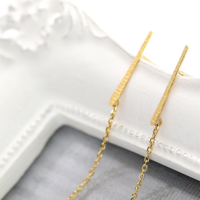 K18YG ロング ピアス_04