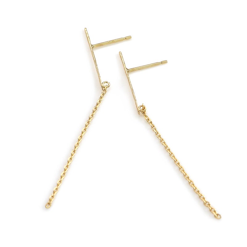 K18YG ロング ピアス_13