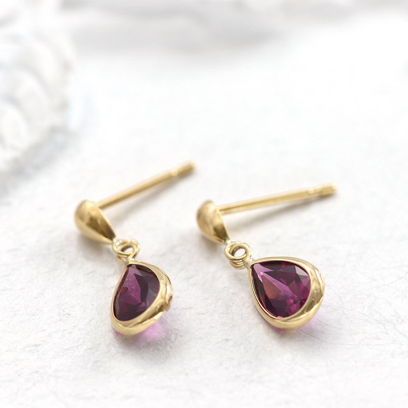 K18YG ロードライトガーネット ピアス_02