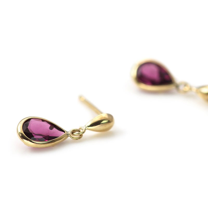 K18YG ロードライトガーネット ピアス_09