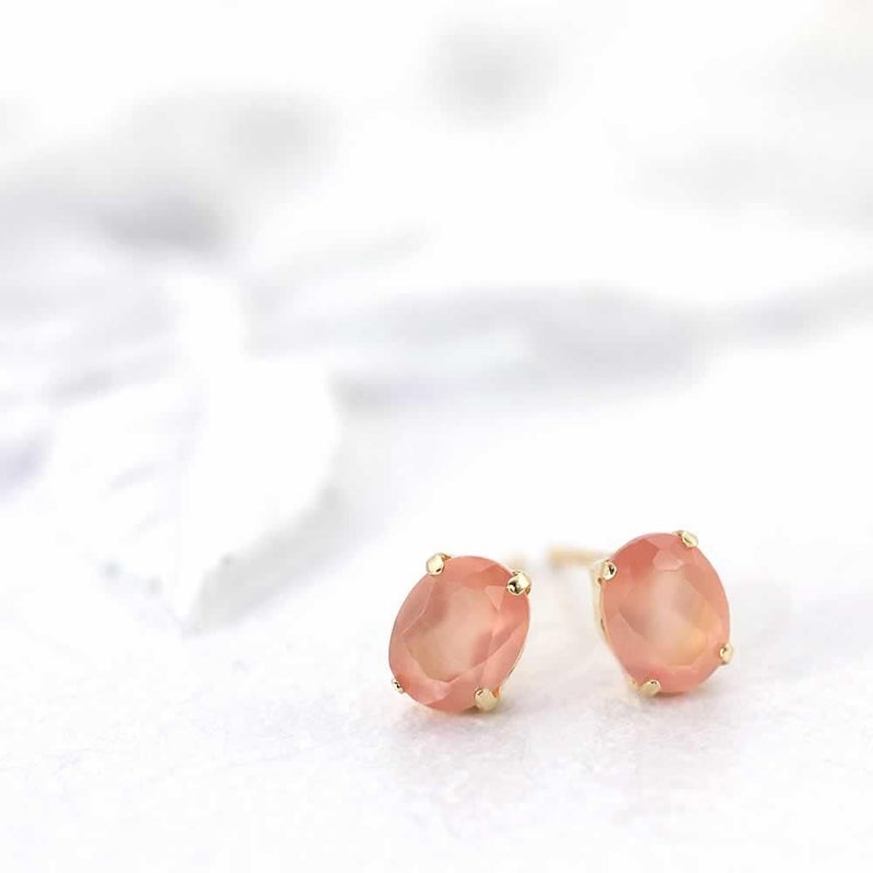 K18YG ロードクロサイト ピアス_02