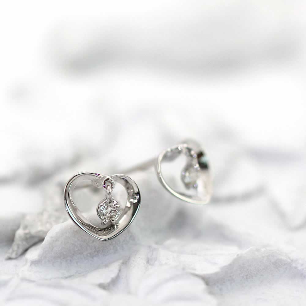 K18WG ダイヤモンド ピアス_02