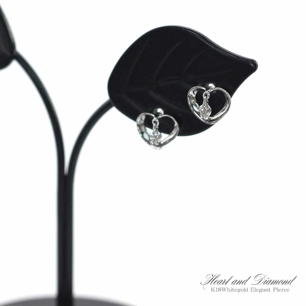 K18WG ダイヤモンド ピアス_04