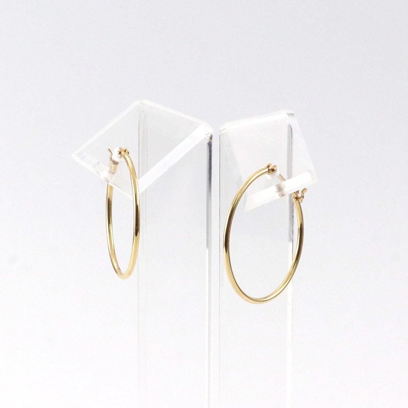 K18YG フープピアス_03