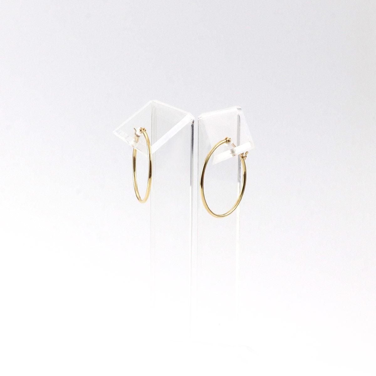 K18YG フープピアス_09