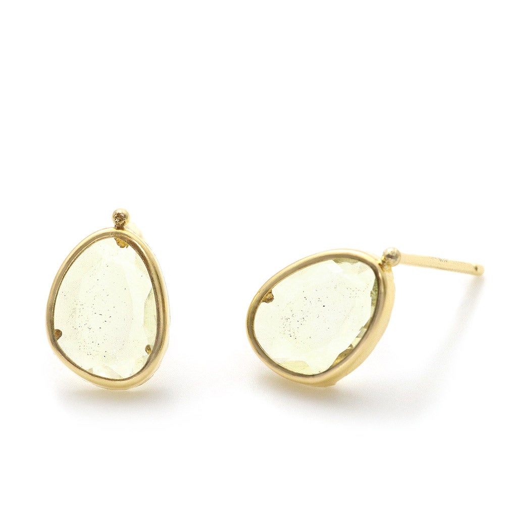 K18YG レモンクォーツ ピアス_04