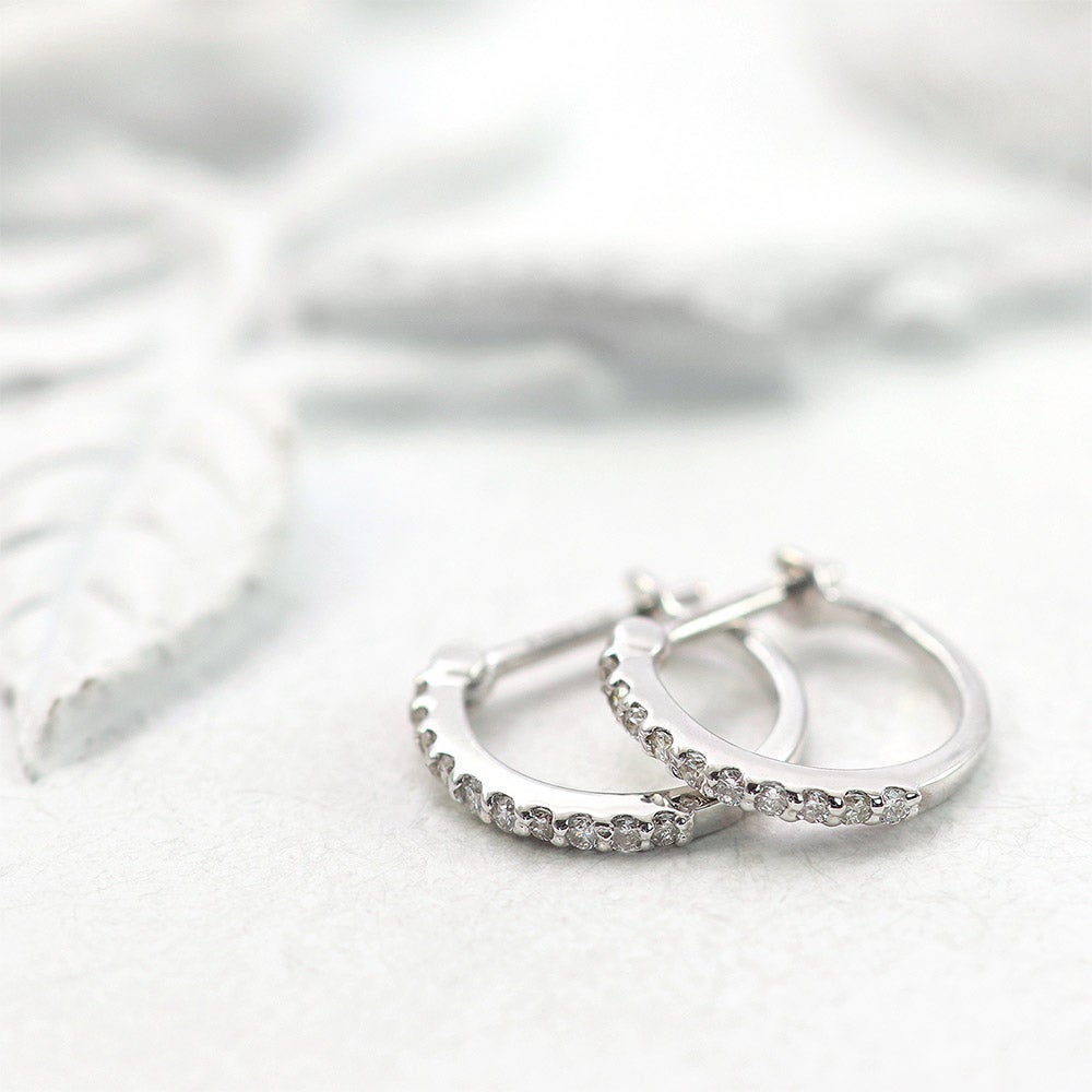 K18WG ダイヤモンド フープピアス_02