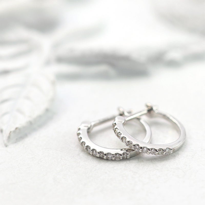 K18WG ダイヤモンド フープピアス_02