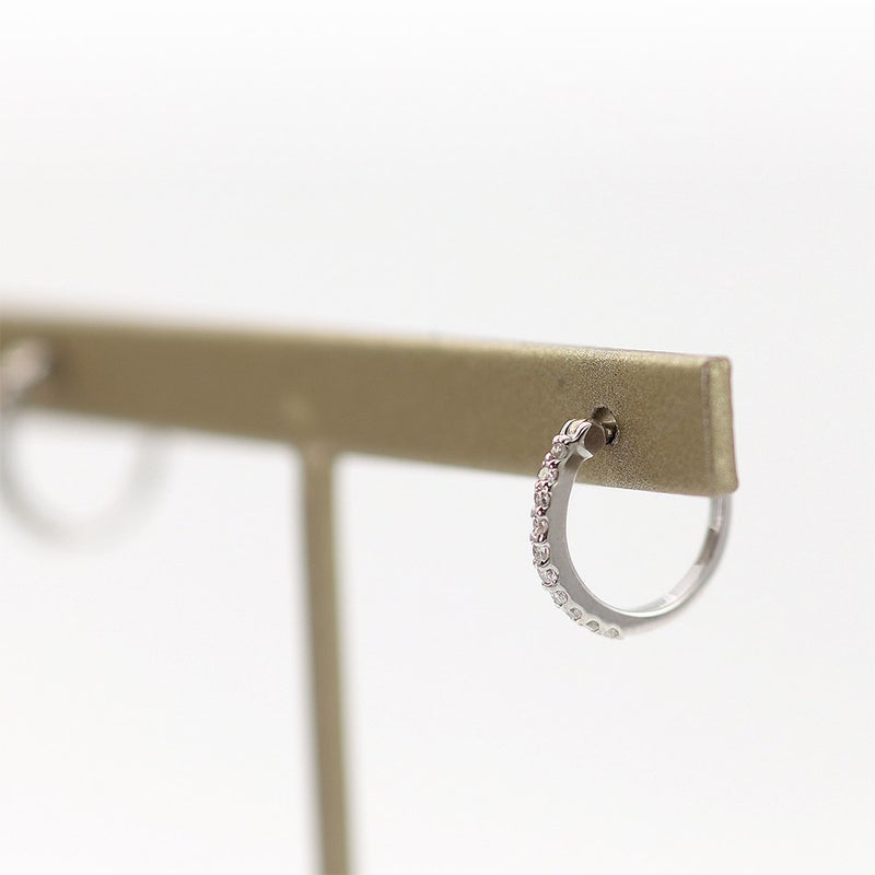 K18WG ダイヤモンド フープピアス_03