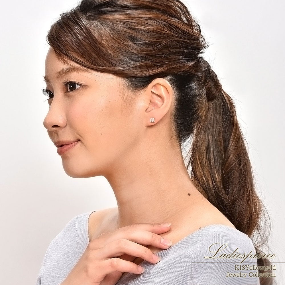 K18YG ブルームーンストーンピアス_15