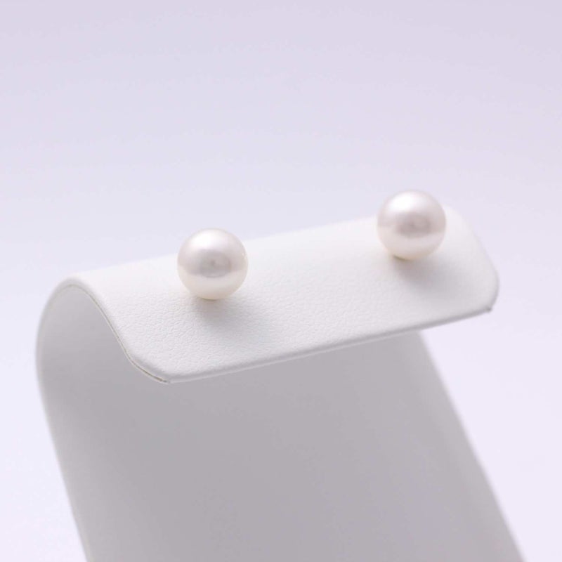 K18YG アコヤ真珠 約8ｰ8.5mm 一粒ピアス（両耳用）_03