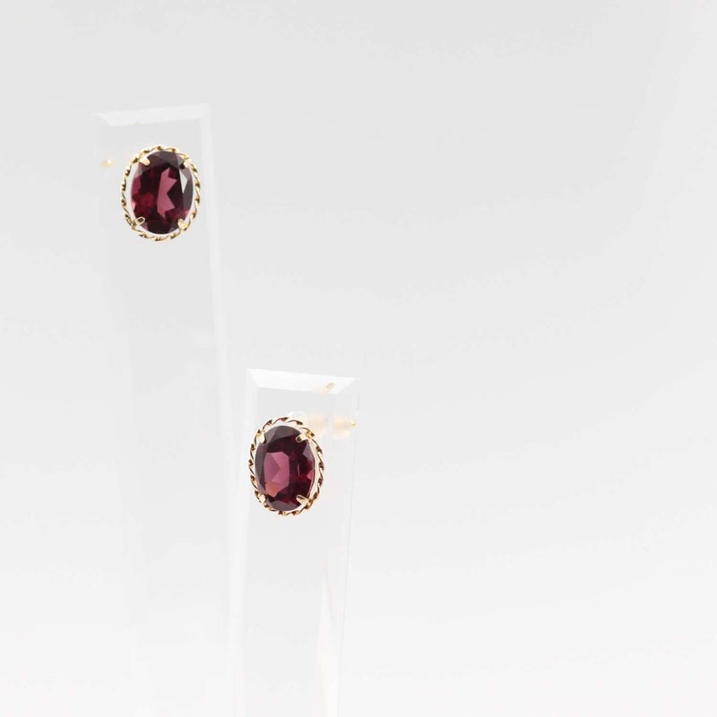 K18YG ロードライトガーネット ピアス_04