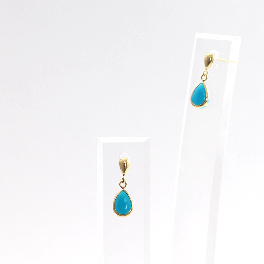 K18YG ターコイズ ピアス | Jewelry ROLA（ジュエリーローラ）