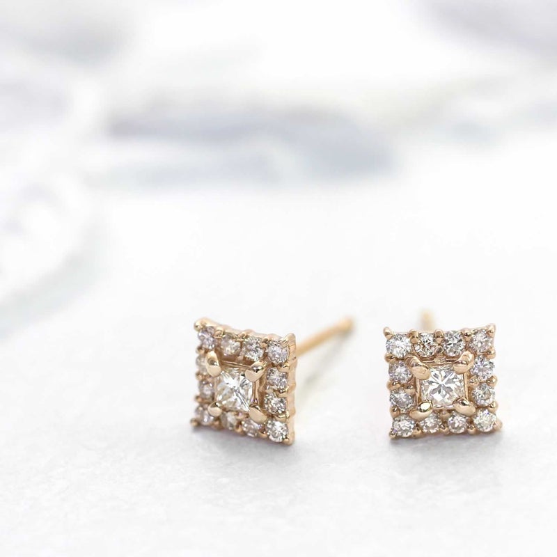 K18PG ダイヤモンド ピアス  【製作期間：約30日】_02