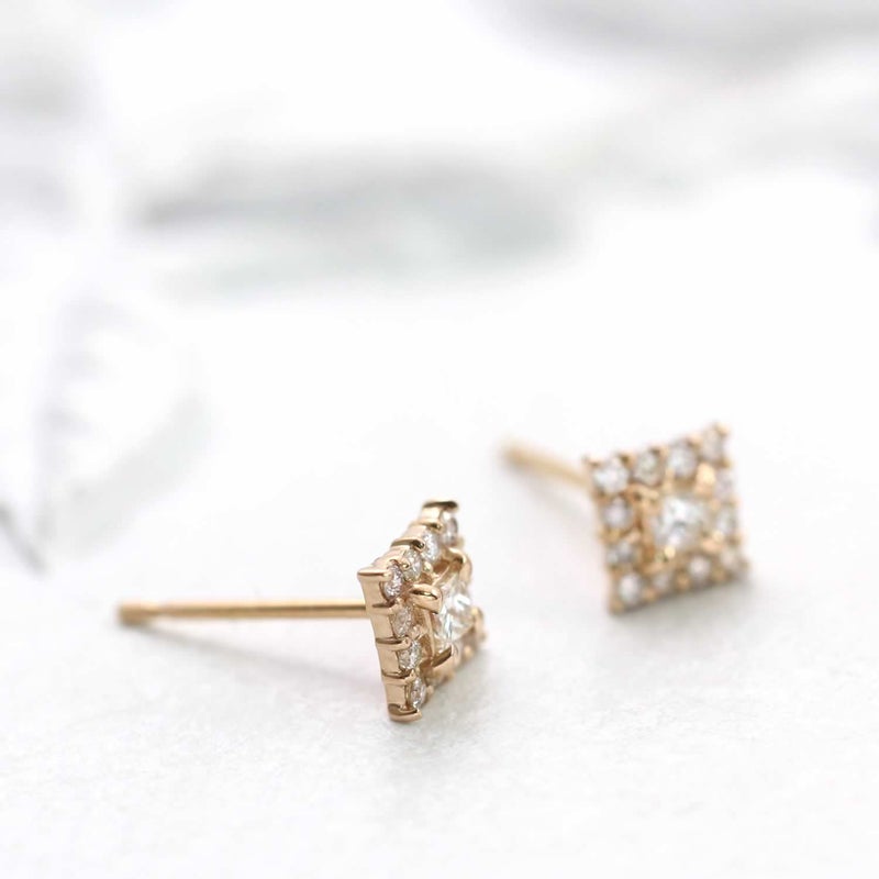 K18PG ダイヤモンド ピアス  【製作期間：約30日】_04