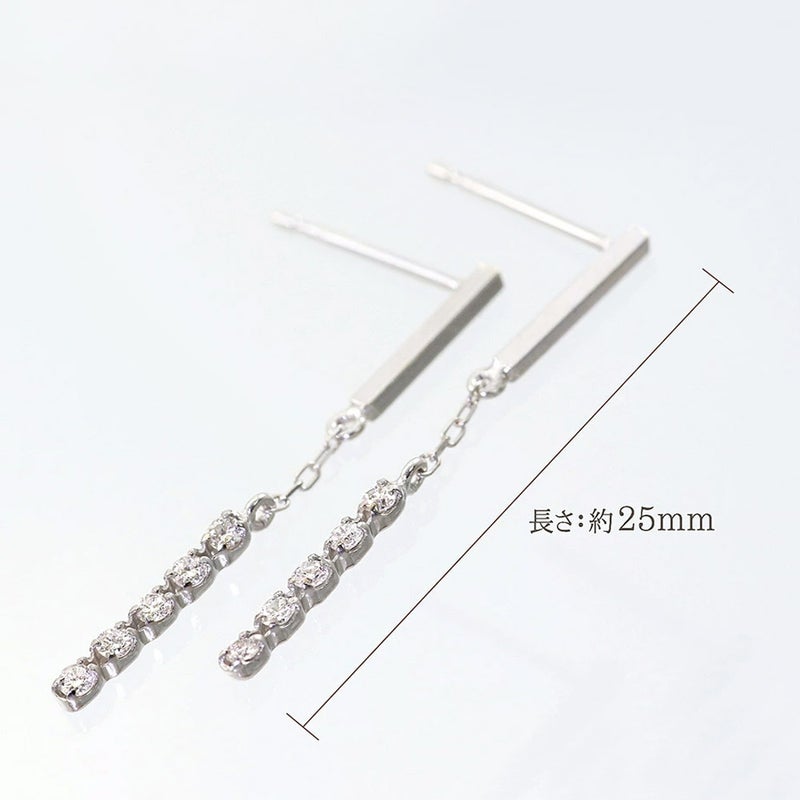 K18WG ダイヤモンド ピアス_05