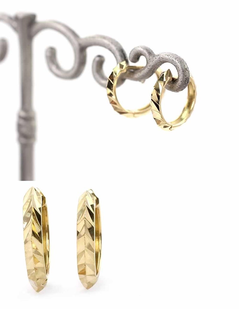 K18YG フープピアス_03