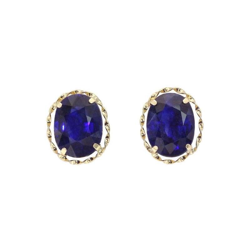 K18YG サファイア ピアス / ルビー ピアス 9月誕生石_22