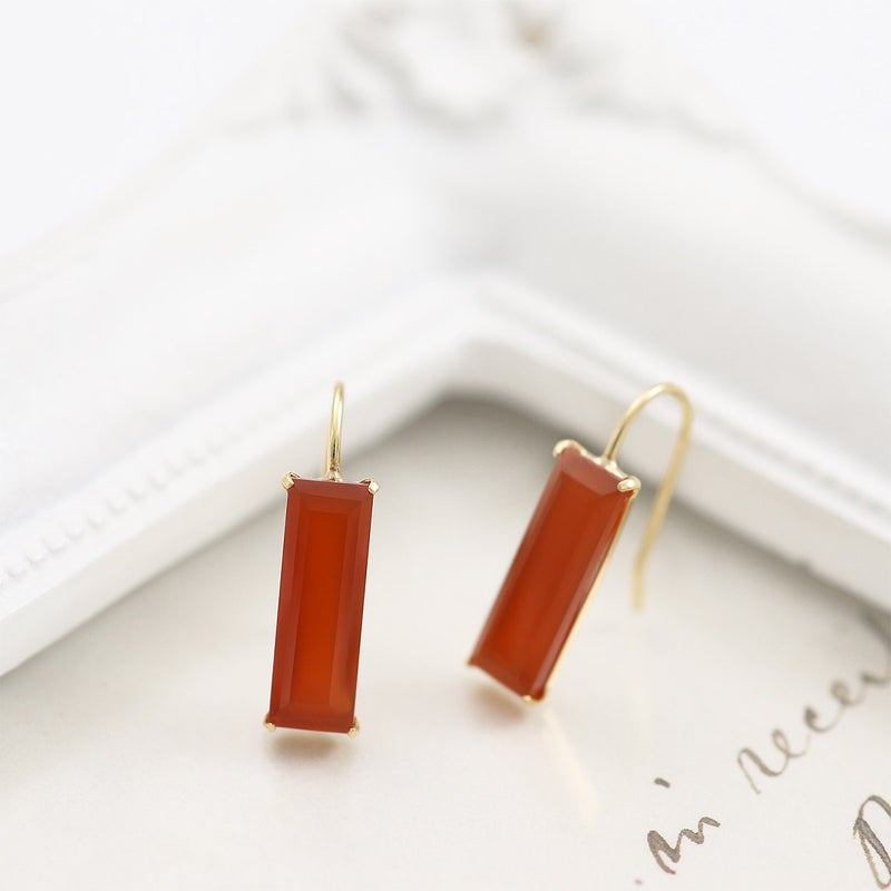 K18YG カーネリアン ピアス_02