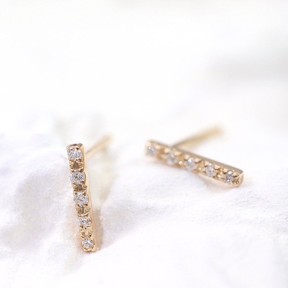 K18PG ダイヤモンド バーピアス_02