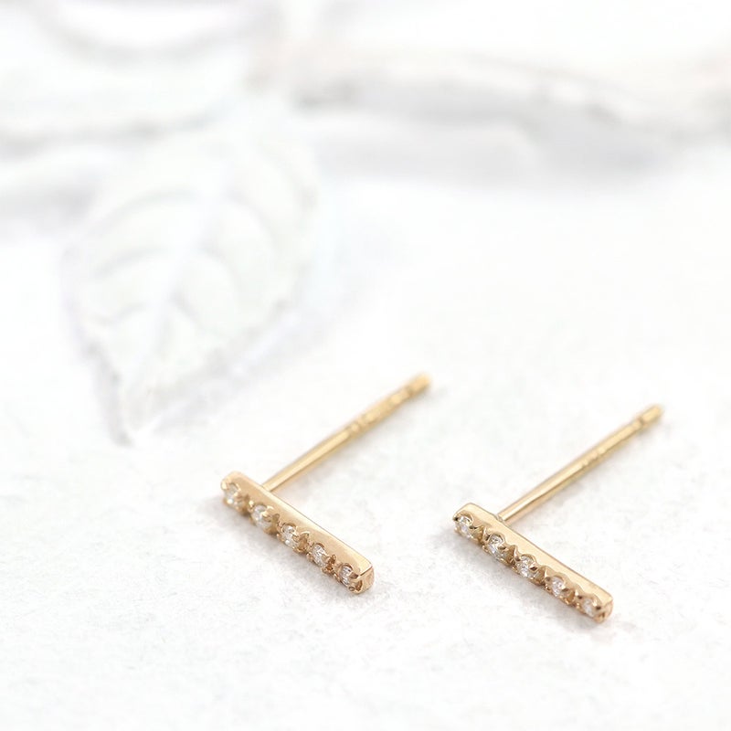 K18PG ダイヤモンド バーピアス_04