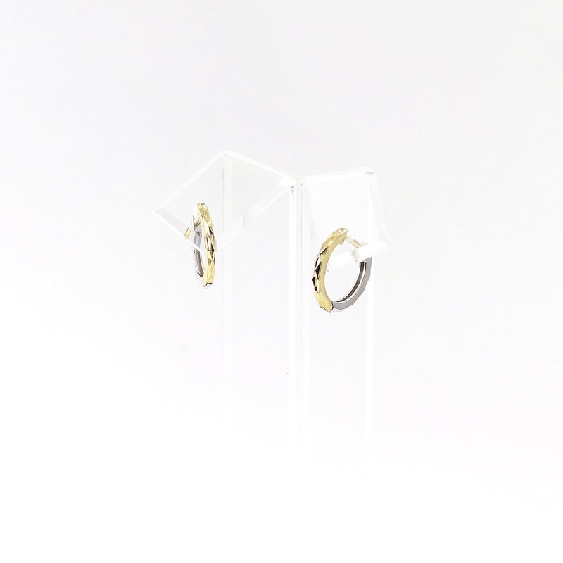 K18YG/WG リバーシブル フープピアス_10