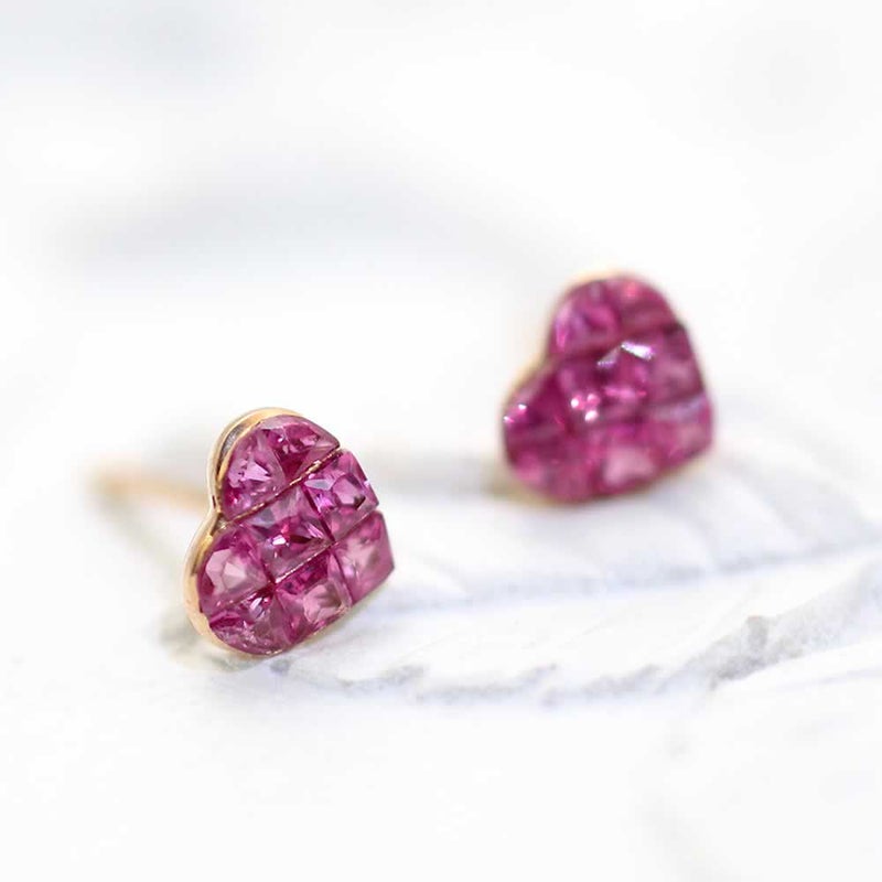 K18PG ルビー ピアス_03