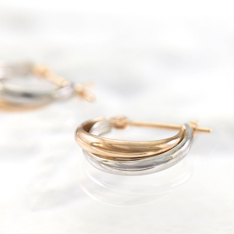 K18PG/K14WG フープピアス_03